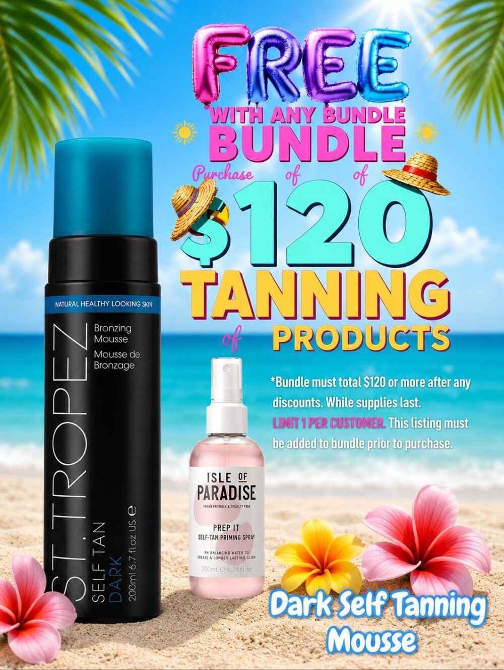 ST. TROPEZ DARK SELF TANNING MOUSSE